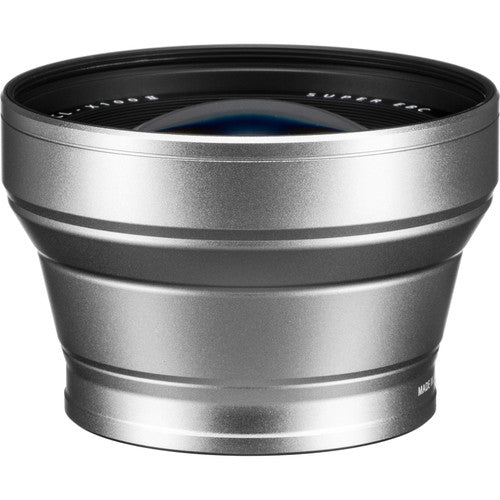 Fujifilm TCL-X100II Tele Conversion Lens for X100 Series (Silver) - Enhance Zoom & Image Quality for Travel & Street Photography