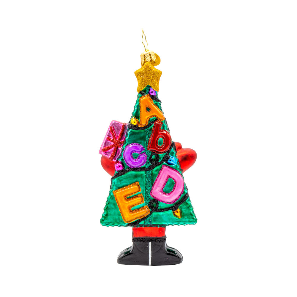 Merry ABCmas Christmas Decorations - Festive Holiday Ornaments for Tree, Home & Party Decor - Perfect for Xmas Gifts, Stocking Stuffers & Seasonal Celebrations