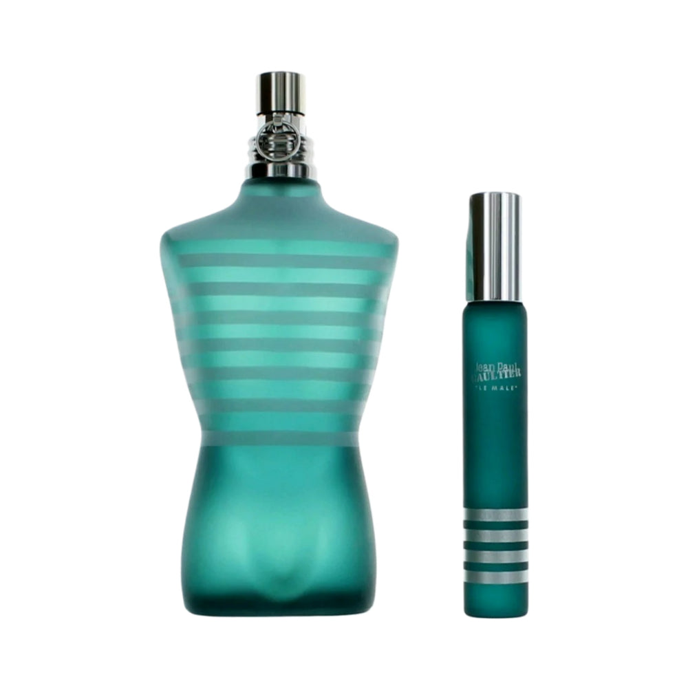 Jean Paul Gaultier Le Male Eau De Toilette for Men - 4.2 oz (125ml) Fresh Woody Fragrance | Long-Lasting Cologne for Date Night, Office & Special Occasions