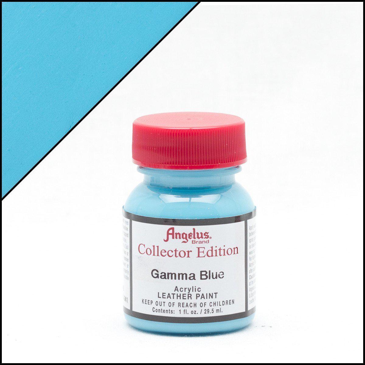 Premium Gamma Blue Angelus Leather Paint for Shoes, Bags & DIY Projects – High-Quality Collector's Edition for Customization & Restoration – Perfect for Sneaker Customization, Handbag Repair & Leather Crafting