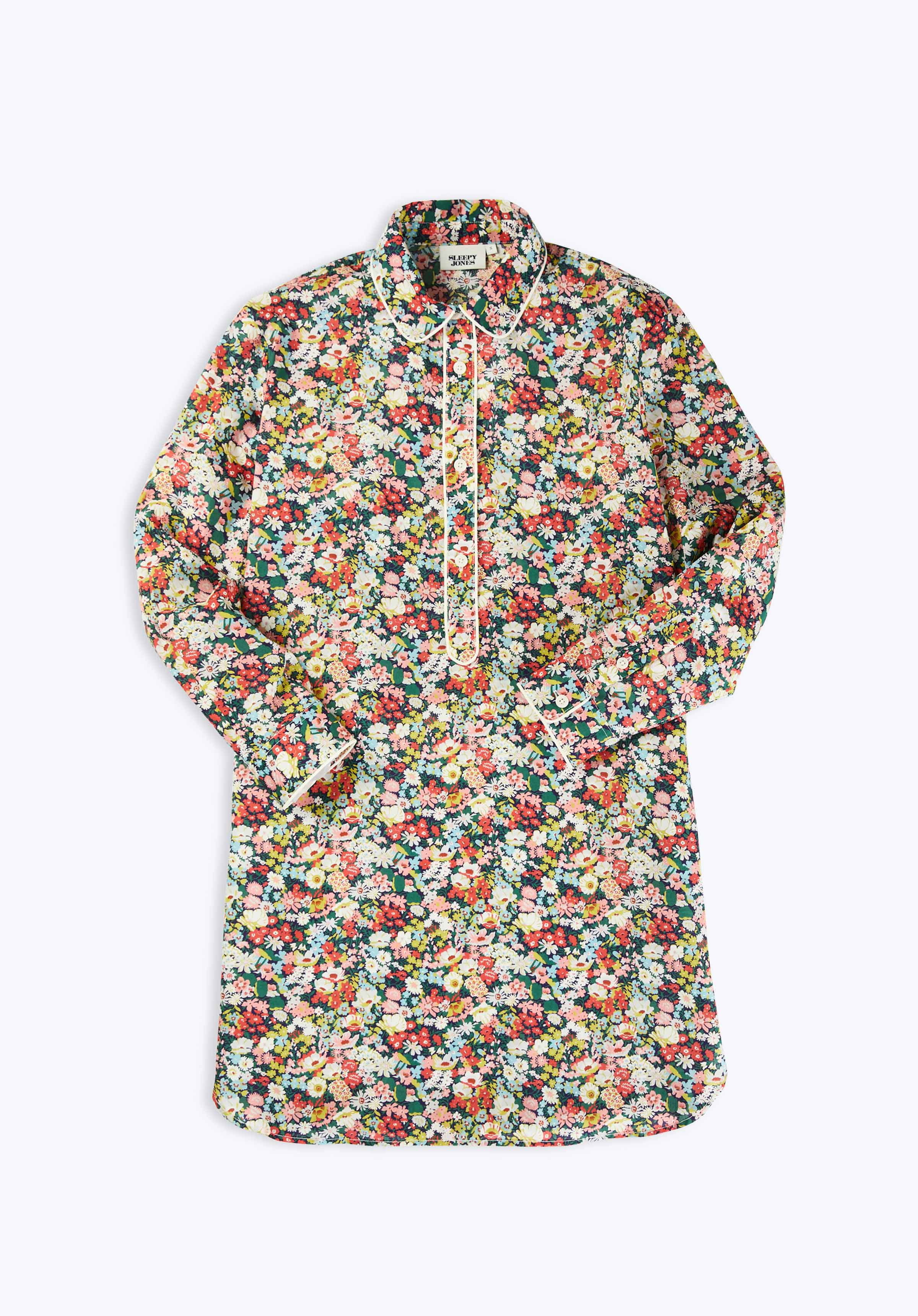 Elsa Night Shirt for Women - Soft & Comfortable Sleepwear - Liberty Thorpe Collection - Perfect for Relaxing at Home or Sleepovers