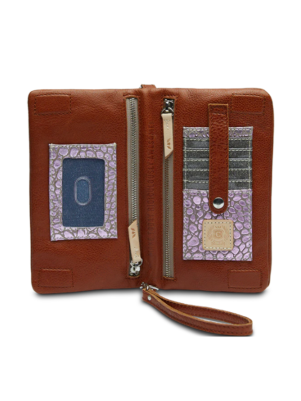 Consuela Brandy Uptown Crossbody Bag - Stylish Leather Purse for Women | Perfect for Work, Travel & Everyday Use