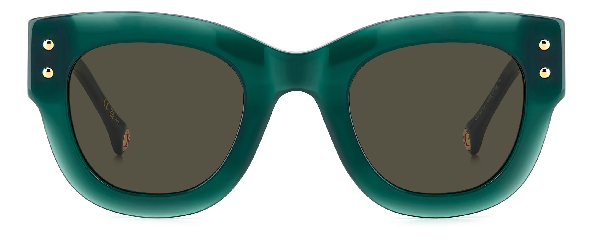 Carolina Herrera HER 0222/S Women's Designer Sunglasses - UV Protection & Polarized Lenses for Outdoor Activities, Driving, and Beach Vacations