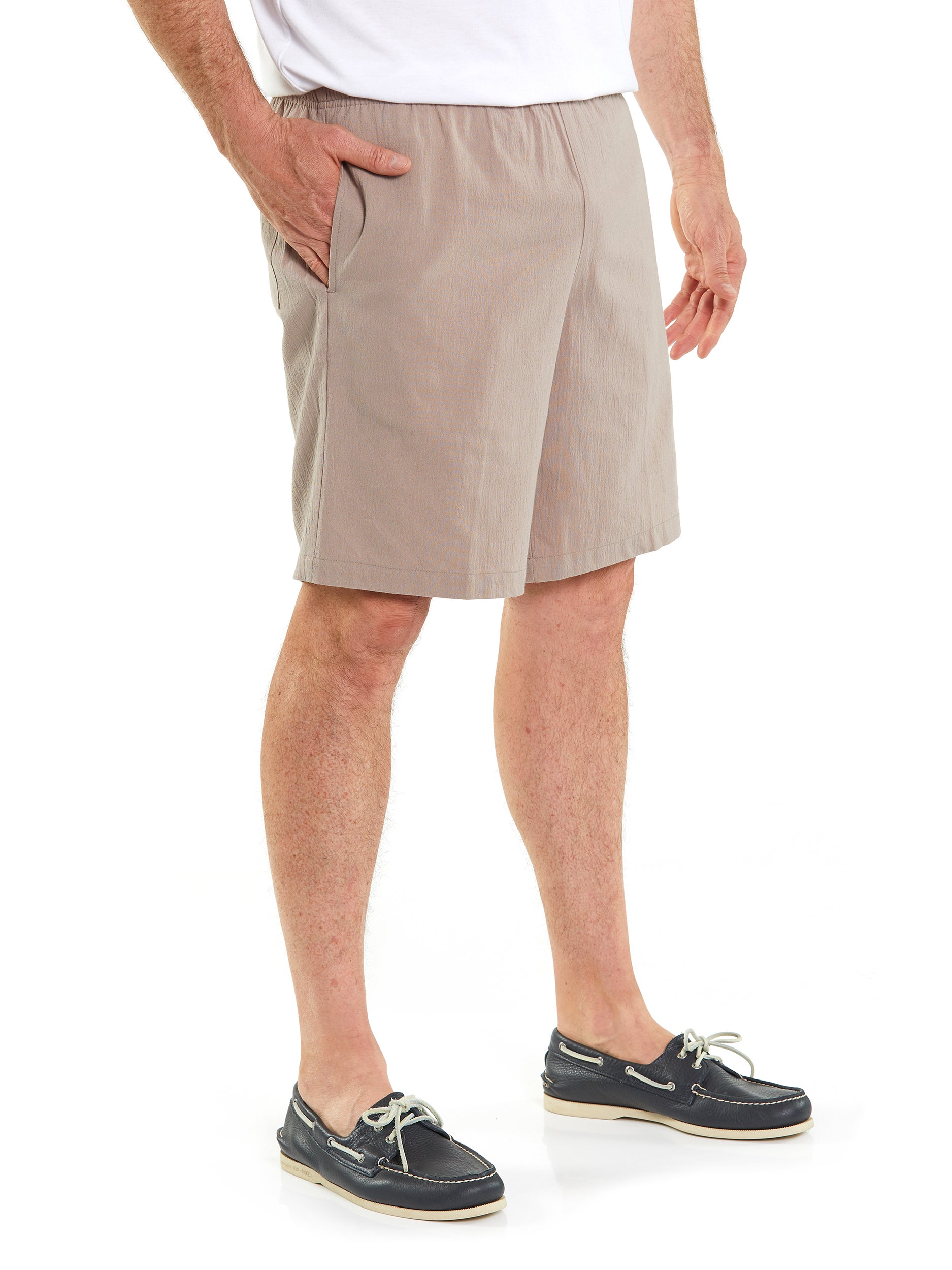 Soft Cotton Crinkle Shorts for Women - Comfortable Casual Summer Shorts for Beach, Lounge & Travel