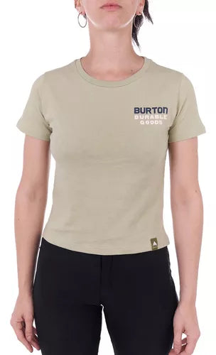 Burton M BackTrack Kelp Women's T-Shirt - Comfortable & Stylish Casual Wear for Outdoor Activities & Daily Use