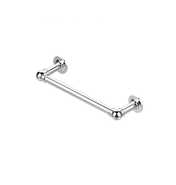 Sterlingham Wollaston Single Rail Hardwired Towel Warmer - 1 1/4 Inch Tube, 24 Inches Long - Perfect for Bathrooms, Spas & Luxury Home Heating
