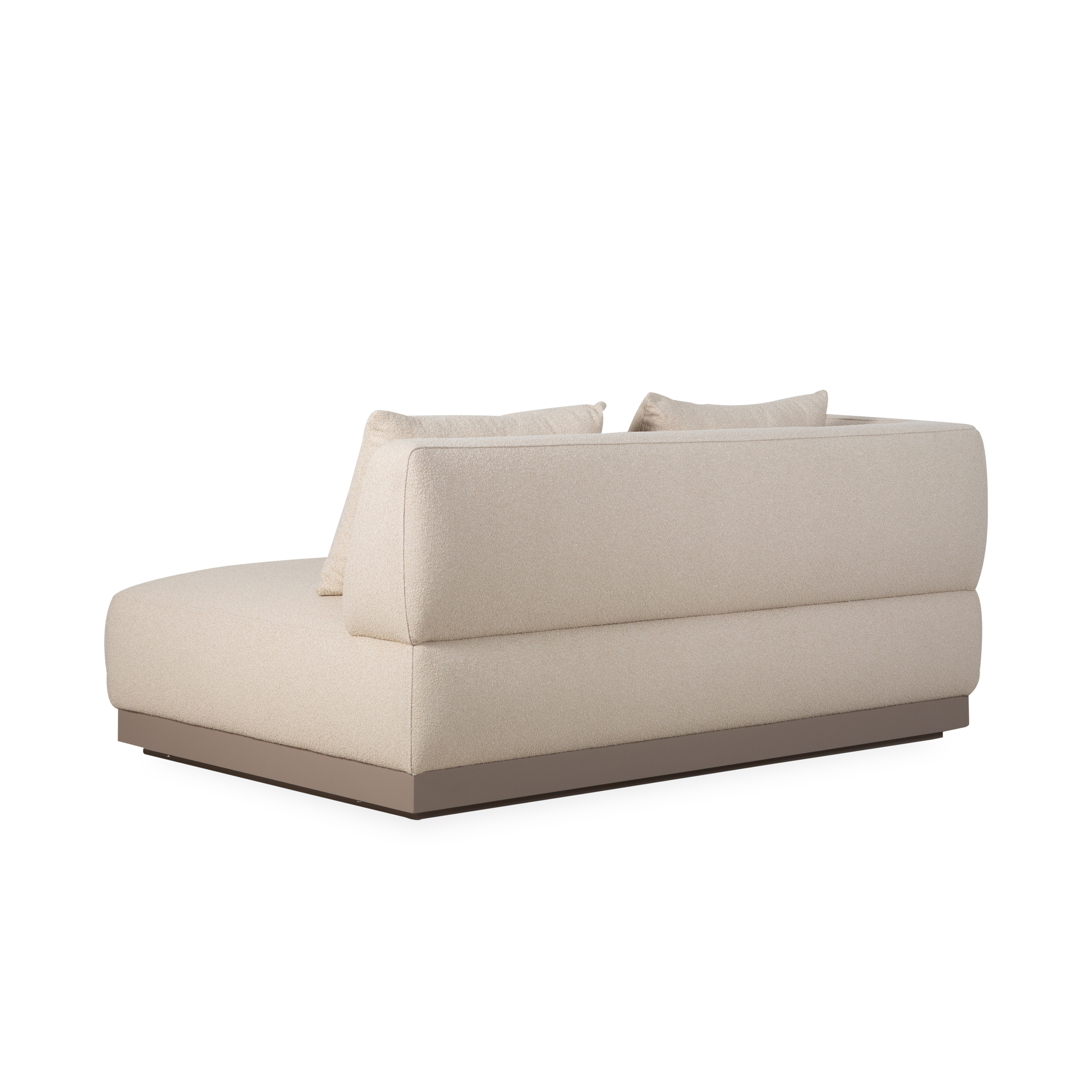 Luxury Amalfi Sectional Sofa - Modern Upholstered Fabric Couch with Reversible Chaise for Living Room, Family Room & Lounge Areas