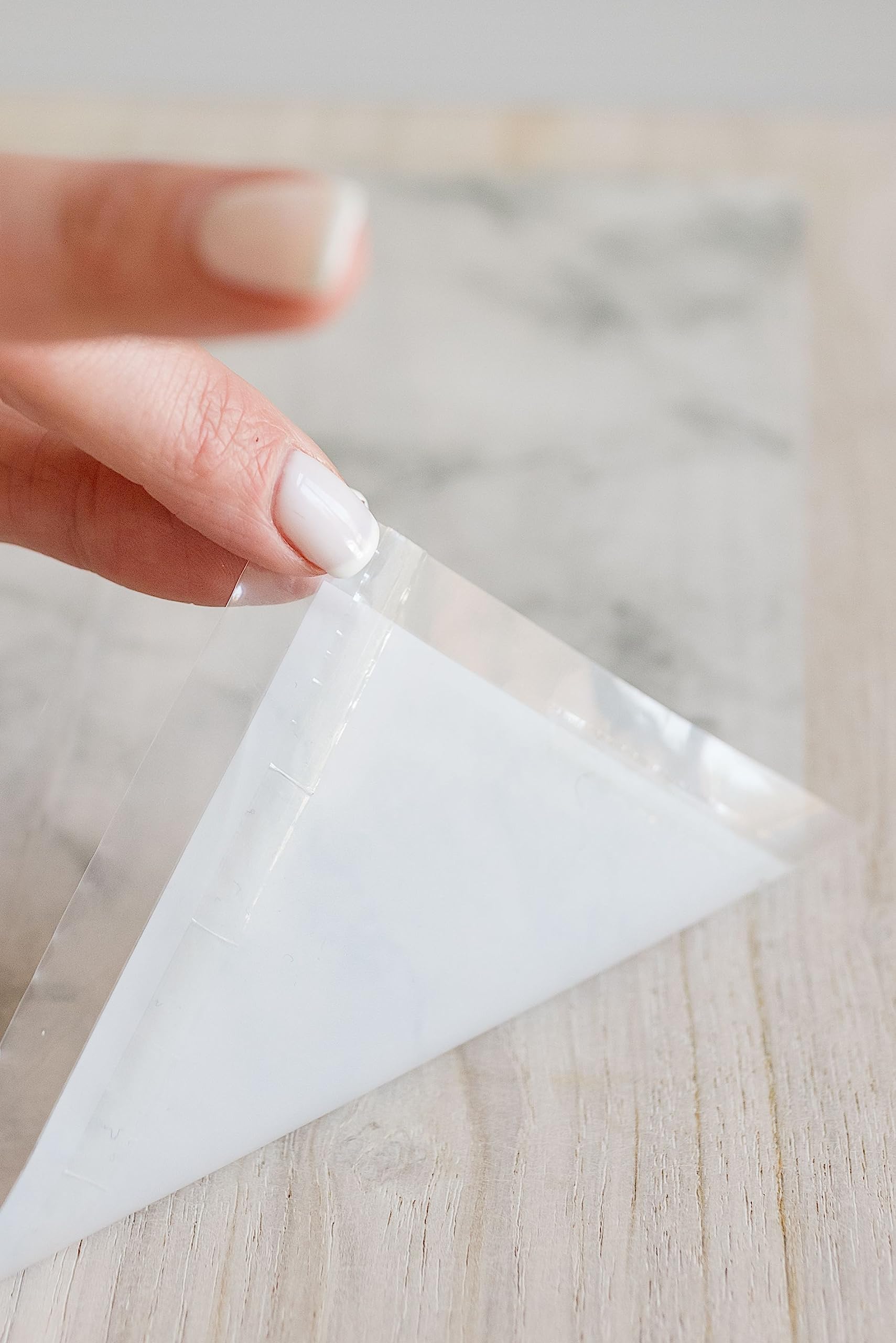 Eco-Friendly Disposable Baby Placemats 40 Pack - Biodegradable Stick-On Table Mats for Toddlers, Restaurants & Travel - 12x18 Inch Marble Print - Perfect for Dining Out, Picnics & Mess-Free Meals
