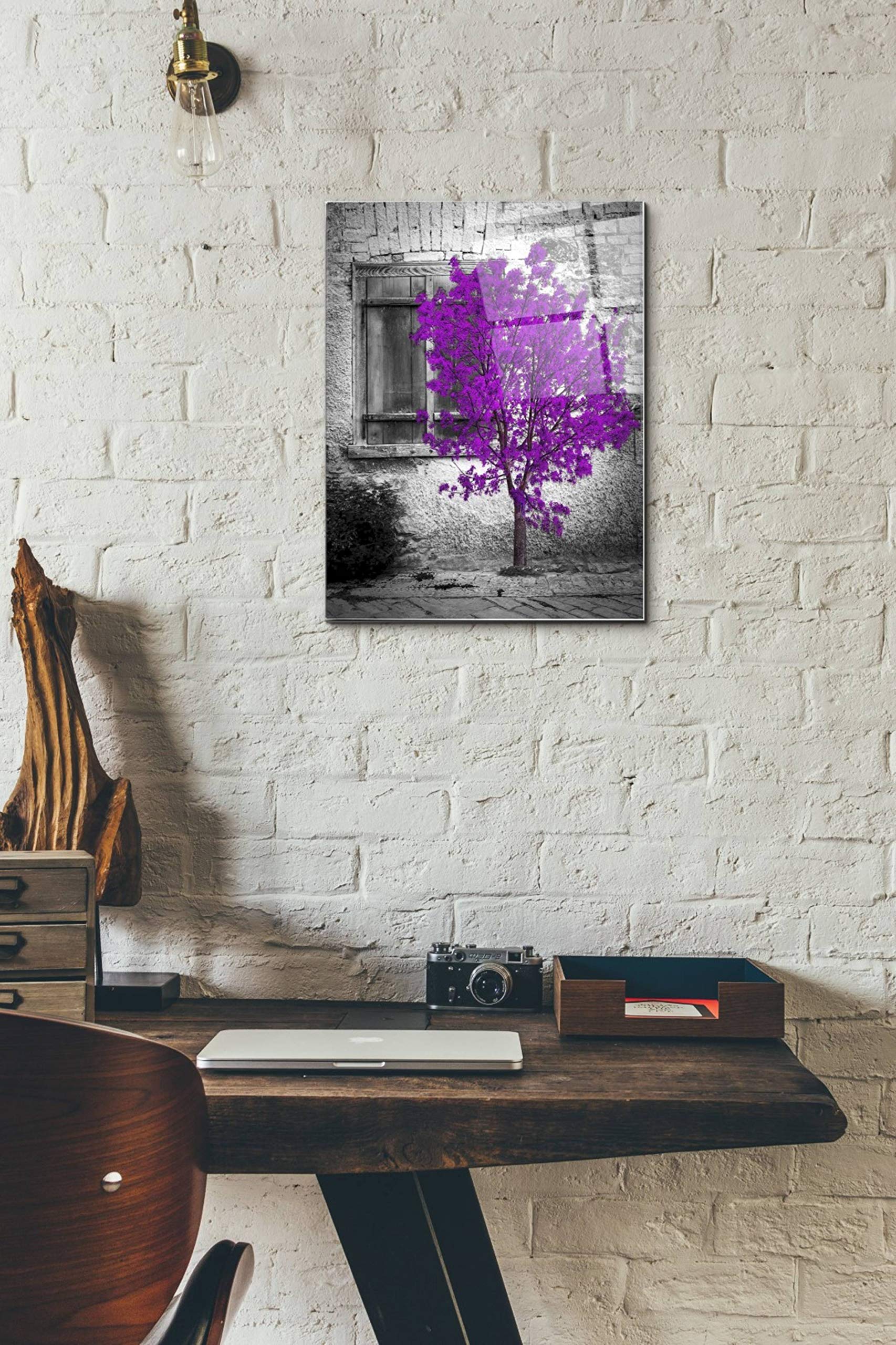 Epic Art 'Harmony' Acrylic Glass Wall Art - 12x16 Inches Modern Home Decor for Living Room, Bedroom & Office - Shatter-Resistant Contemporary Wall Hanging