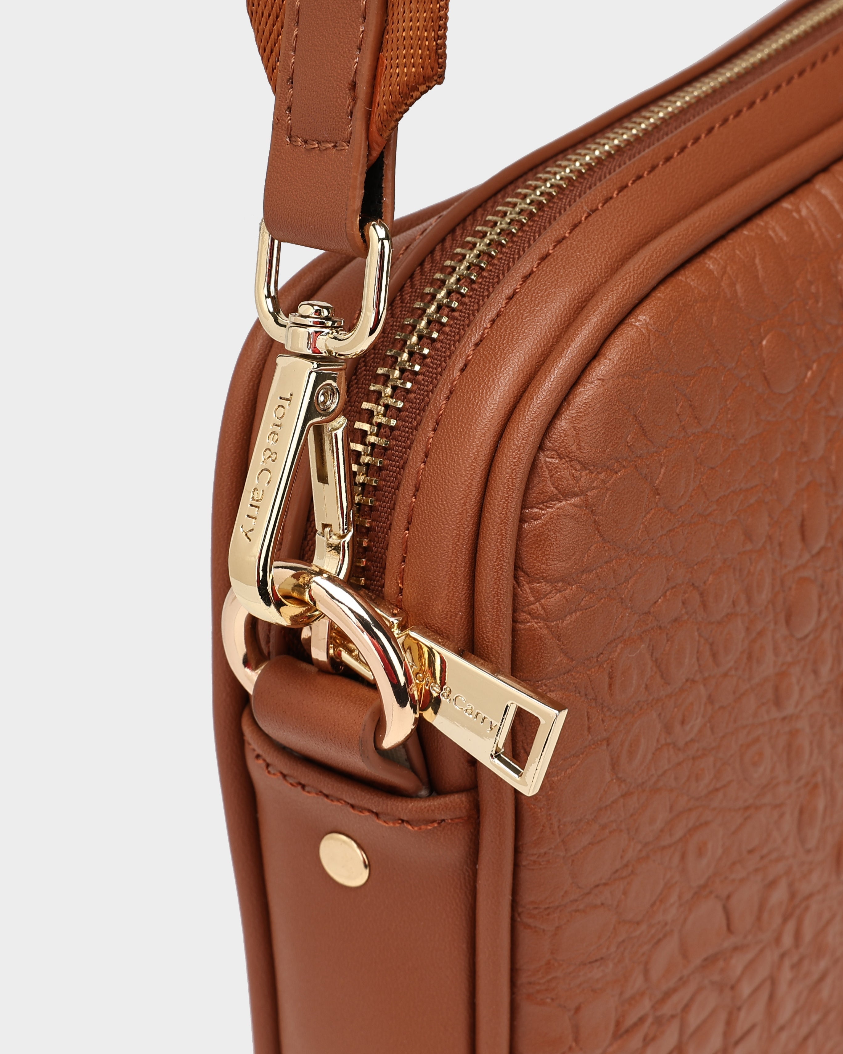 Apollo 2 Crossbody Bag Set - Caramel Brown Leather Purse for Women | Stylish Shoulder Bag & Wallet Combo | Perfect for Work, Travel & Everyday Use