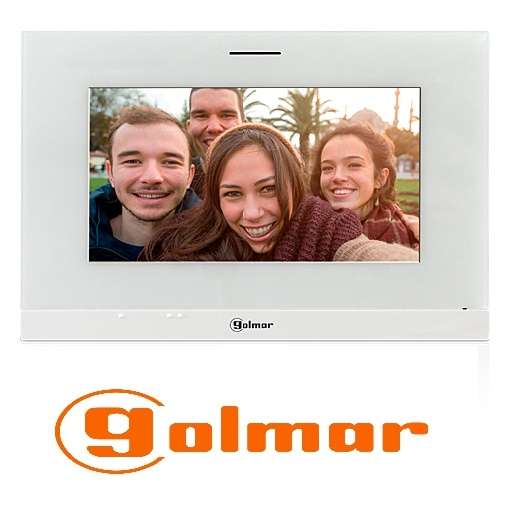 Golmar 7 Inch LCD Monitor with Touch Buttons for GL SOUL 7W Kit (Non-WiFi) - GL ART7 Replacement Screen | Perfect for Car Audio Systems & Dash Installations