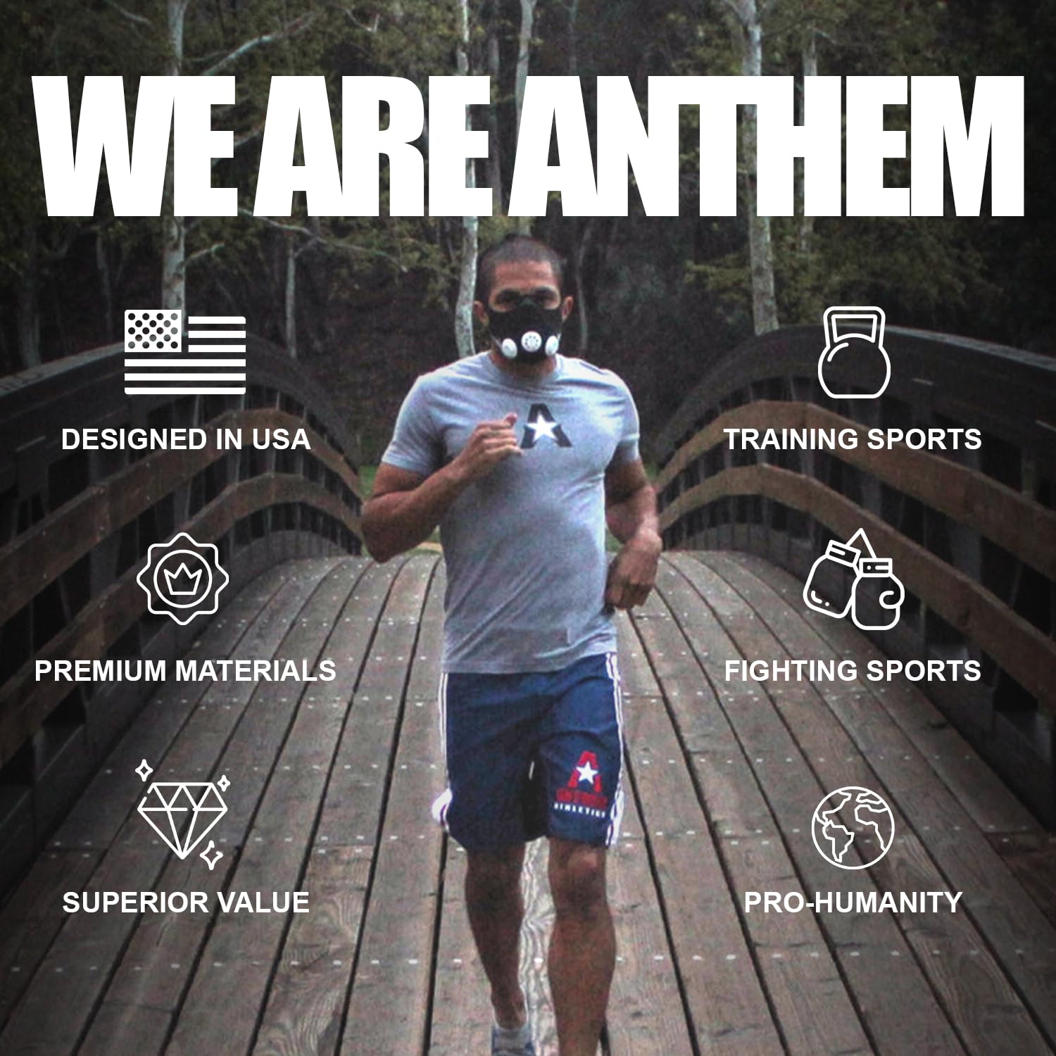 Anthem Athletics Classic Boxing Shorts - Breathable & Machine Washable Boxing Trunks for Men & Women | Perfect for Training, Sparring & MMA Workouts