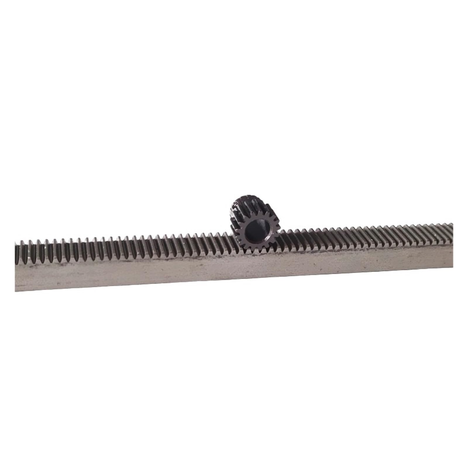 OSSIL Brass Gear CNC Machine Tool - 1Mod Steel Gear Rack 10x10x500mm with 45 Steel Pinion Gears (17T & 15T) for Mechanical Drive & DIY Projects | Perfect for CNC Machinery, Robotics, and Industrial Automation