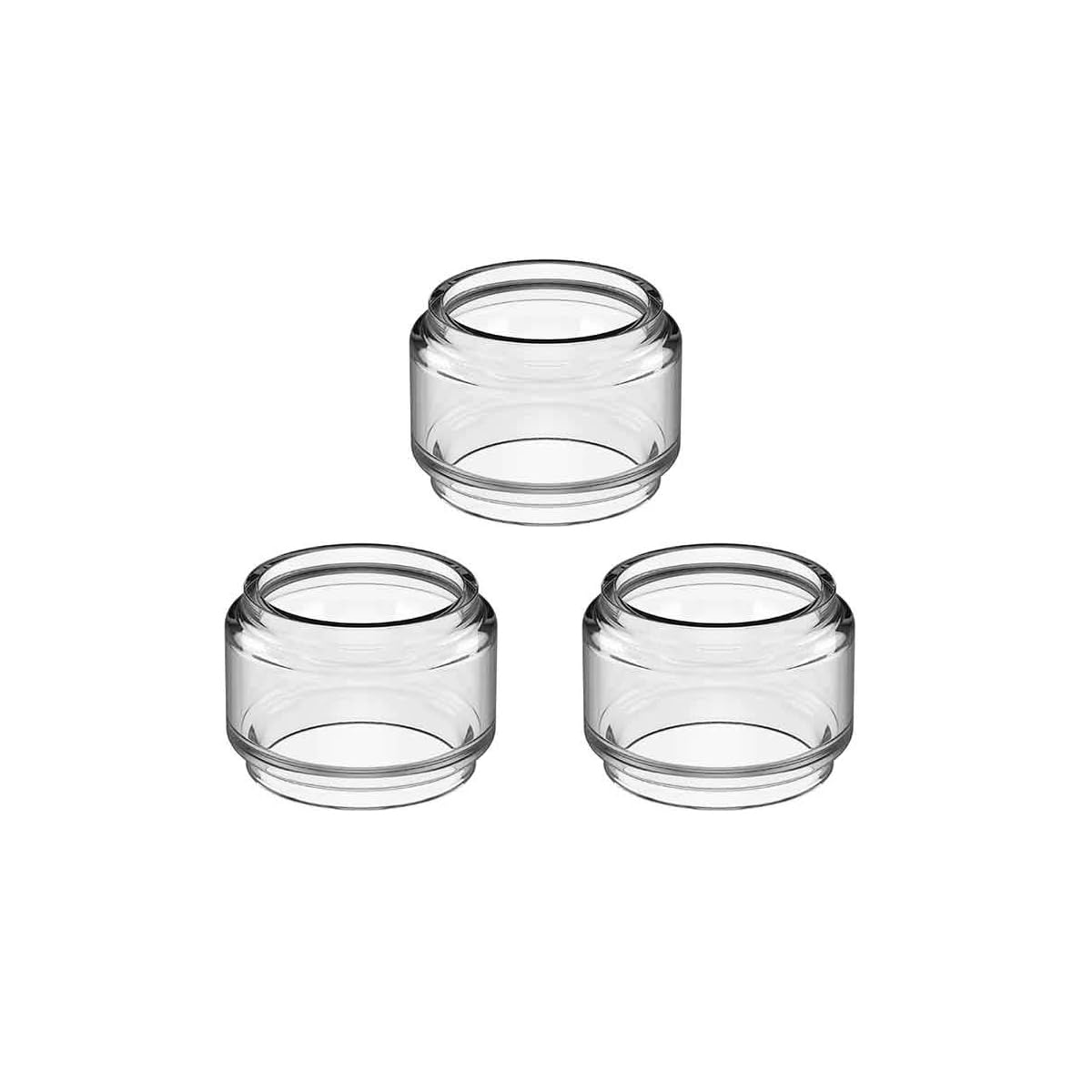 Vaporesso Veco Solo Plus Kit RTA Replacement Glass Tank - 3 Pack - Compatible with Vape Mods & E-Cigarettes - Perfect for Vaping Enthusiasts & DIY Repair
