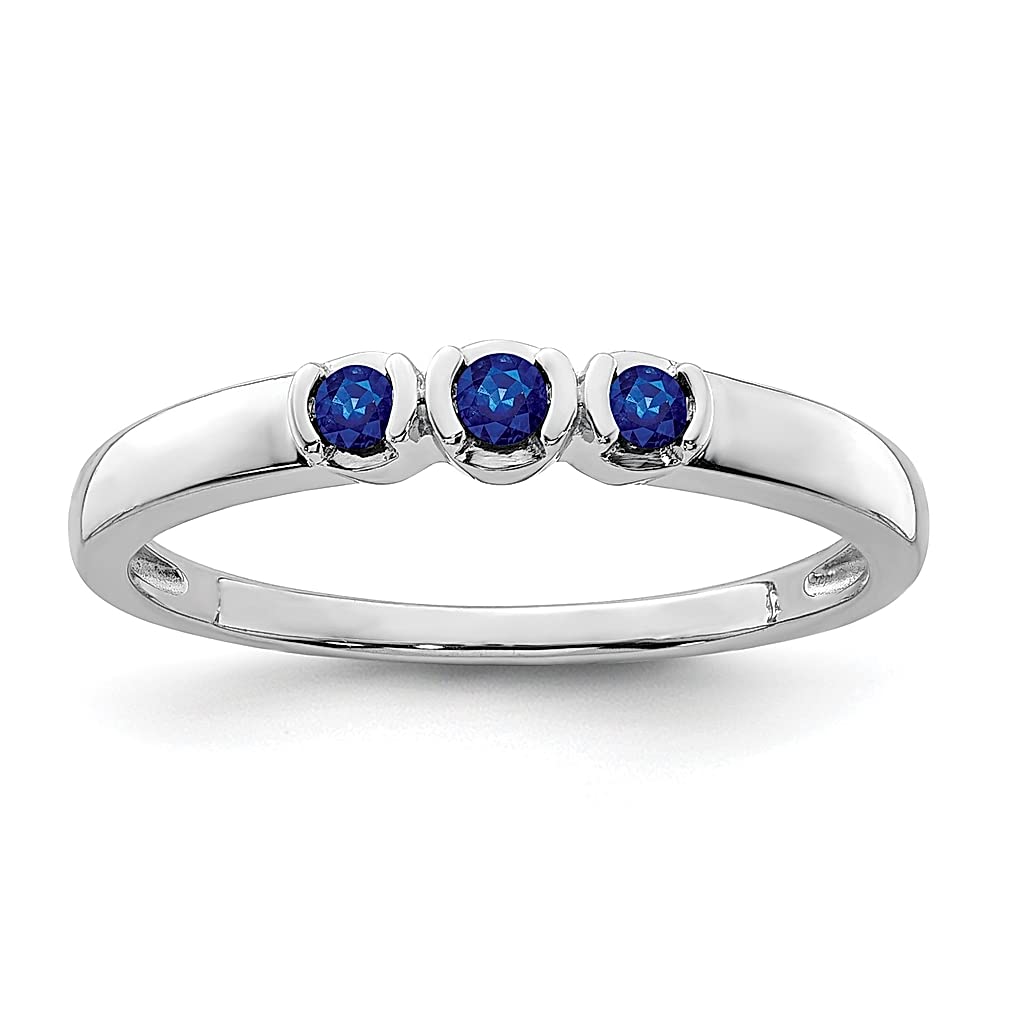 925 Sterling Silver Sapphire Ring for Women - Elegant Wedding & Engagement Fine Jewelry, Dainty Gemstone Gift for Her - Perfect for Anniversaries, Proposals & Special Occasions