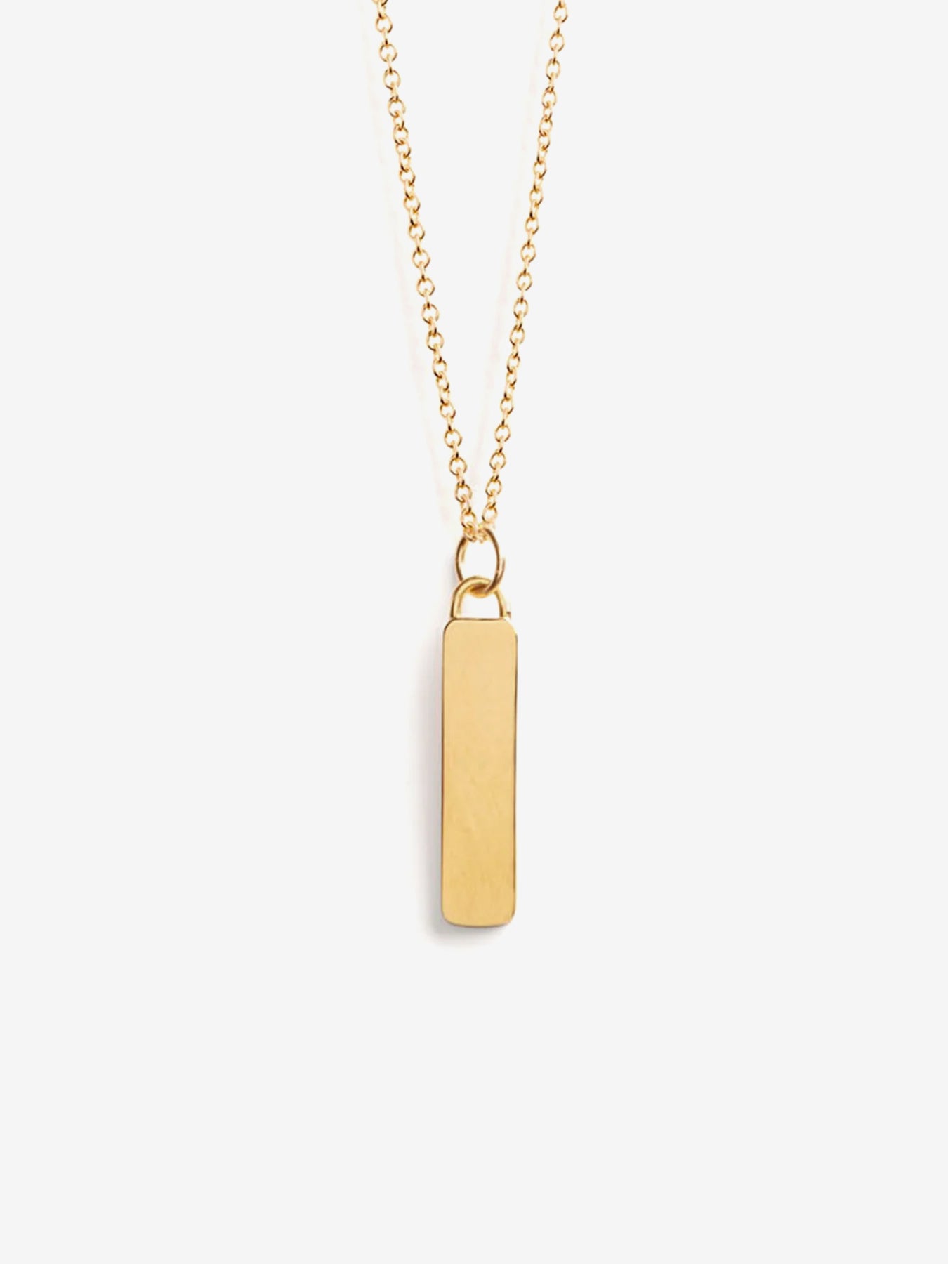 Wanderlust Life Gold Chain Pendant Necklace with Aqua Stone - Perfect for Travel, Beach Vacations & Boho Fashion