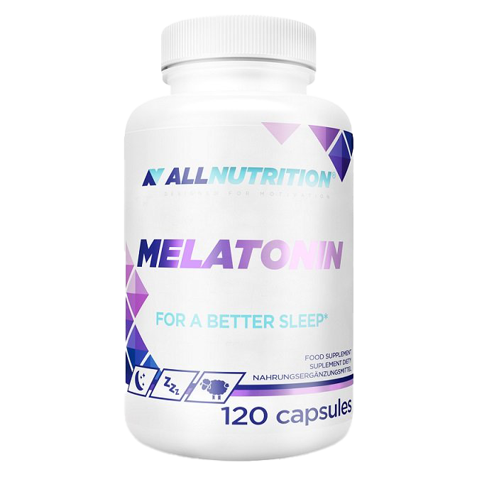 AllNutrition Melatonin 120 Capsules - Natural Sleep Aid Supplement for Adults, Vegan & Non-GMO - Promotes Relaxation & Better Sleep - Perfect for Jet Lag, Shift Work & Insomnia Relief
