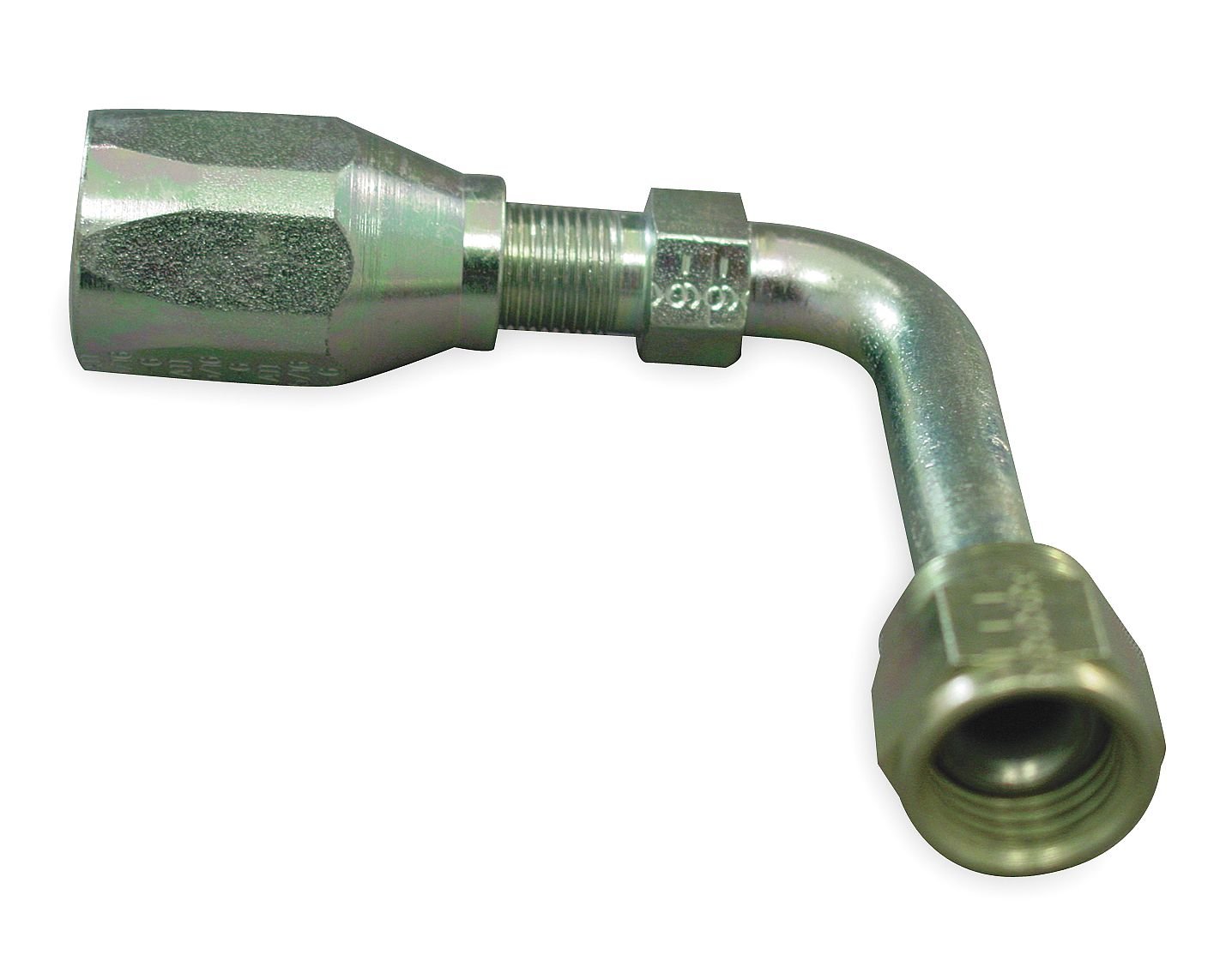 5/16 Inch Hose Fitting Elbow - 5/8-18 SAE Thread - Perfect for Hydraulic Systems, Automotive & Industrial Applications