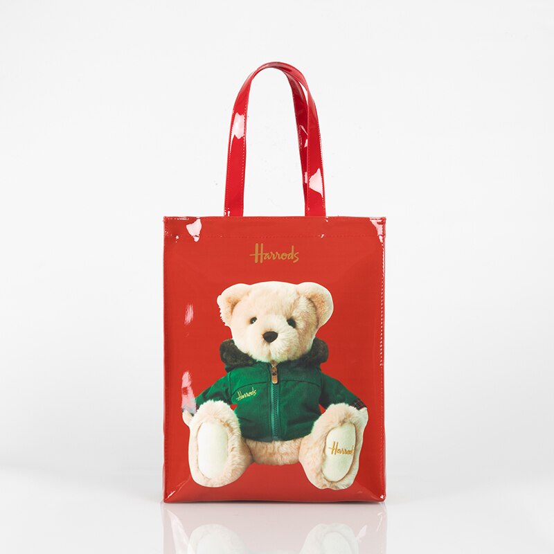 Eco-Friendly Women's Floral Tote Shopping Bag - Reusable Grocery Bag for Beach, Market & Daily Use