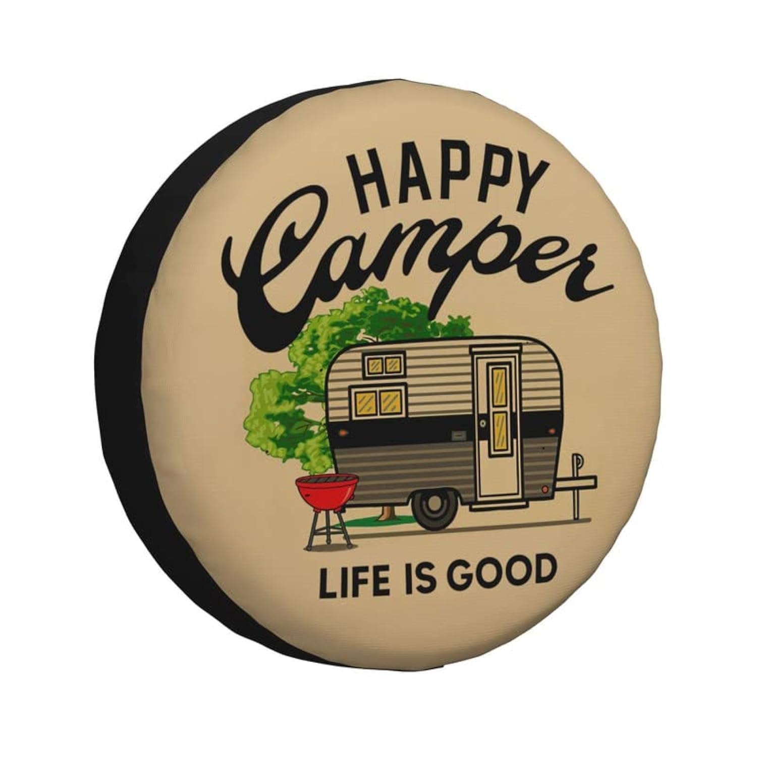 Universal 14 Inch Spare Tire Cover - Weatherproof Wheel Protector for RV, Camper, Travel Trailer, SUV & Truck | Outdoor Adventure & Road Trip Essential
