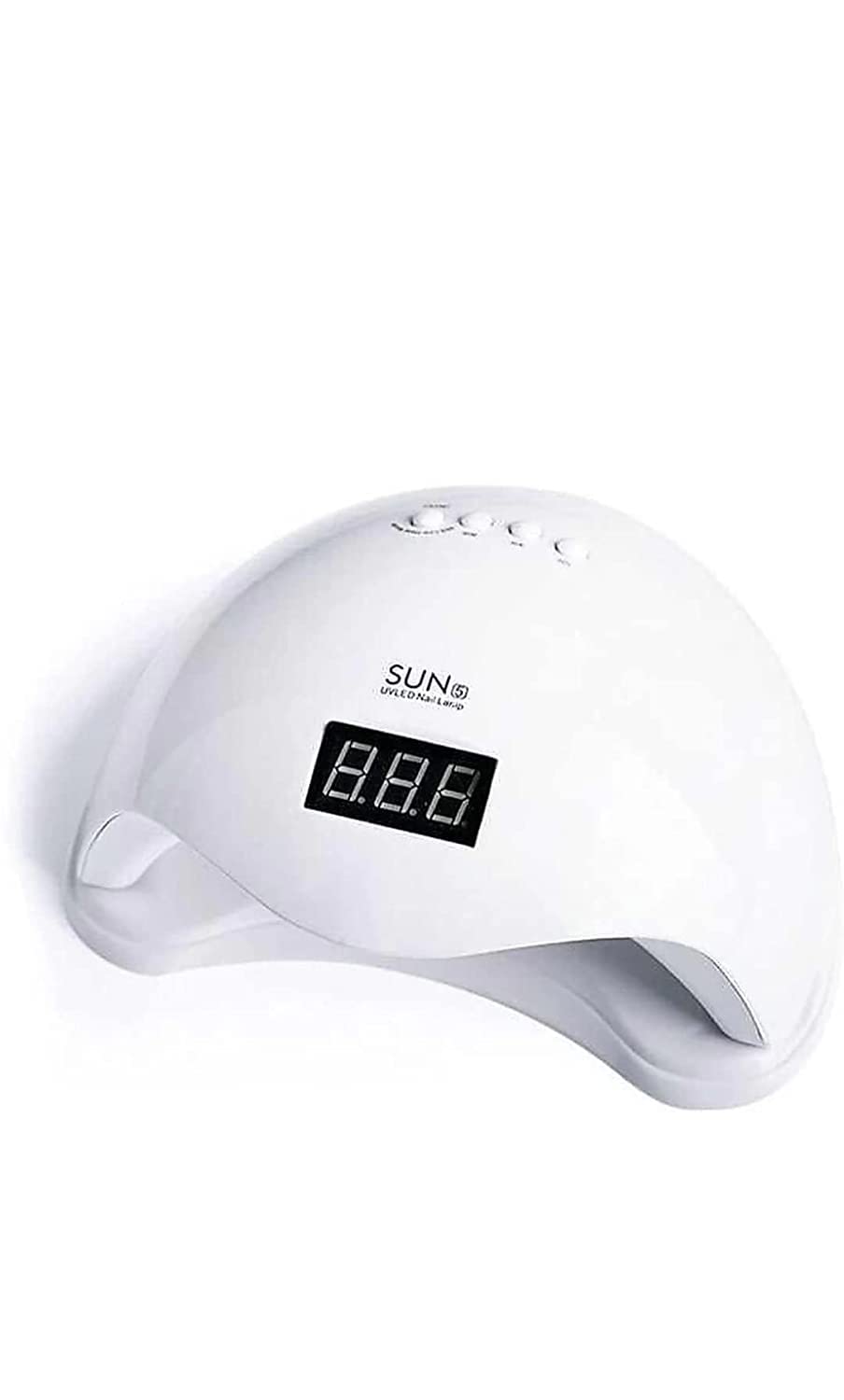 HUDA BAR Professional 48W LED UV Nail Dryer with Auto Sensor - 24 LED Nail Lamp for Gel Polish Curing, Manicure & Pedicure Tool (Works with All Gel Nail Paints) - Perfect for Home Salon, Nail Art Enthusiasts & Professional Use