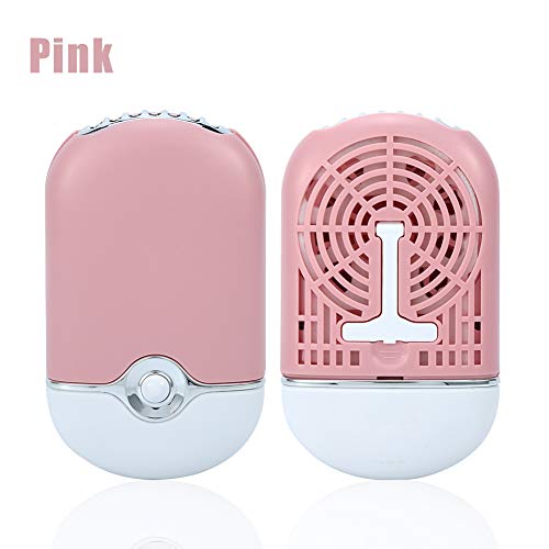 Professional USB Mini Fan Air Blower for Eyelash Extensions - Portable Cooling Tool for Lash Artists & Beauty Salons (Pink) | Perfect for Lash Application, Drying & Refreshing