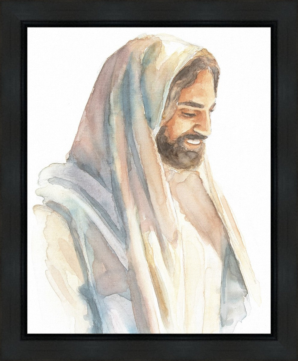 He Is The Light Gallery Wrap Canvas - Inspirational Christian Wall Art for Home, Church & Office Decor - Perfect for Living Room, Bedroom & Prayer Space