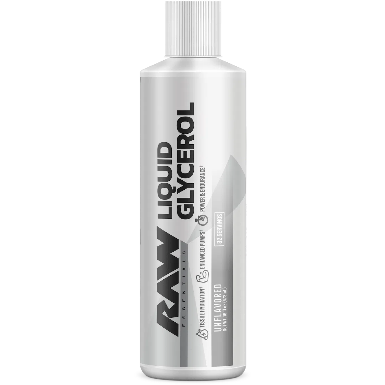 RAW Nutrition Liquid Glycerol - Premium Hydration & Performance Supplement for Athletes & Fitness Enthusiasts | Pre-Workout, Post-Workout & Endurance Support