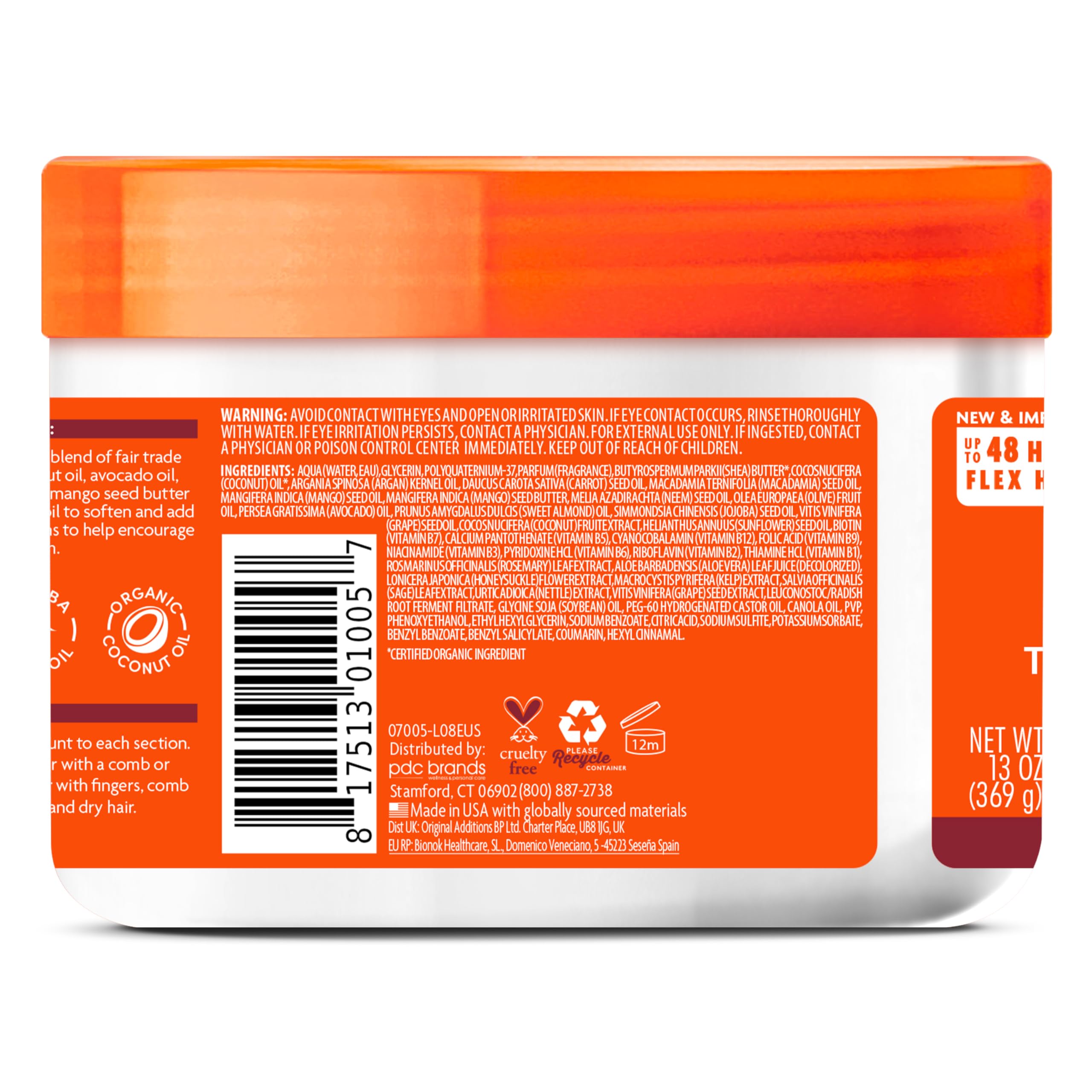 **Cantu Shea Butter Twist & Lock Gel for Natural Hair - 13 oz Moisturizing Styling Gel (Packaging May Vary) | Perfect for Twist Outs, Braids & Curl Definition**