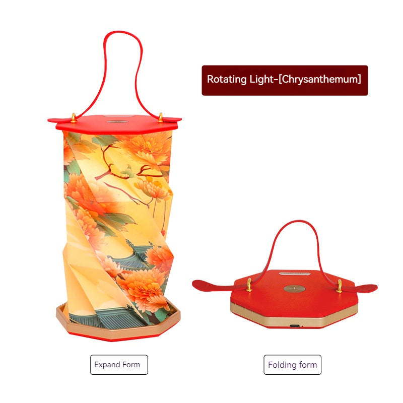 Portable Folding Table Lamp - Creative Atmosphere Light for Home Decor, Office, Bedroom & Gift Ideas - Perfect for Reading, Relaxing & Ambiance Lighting (728144352794)