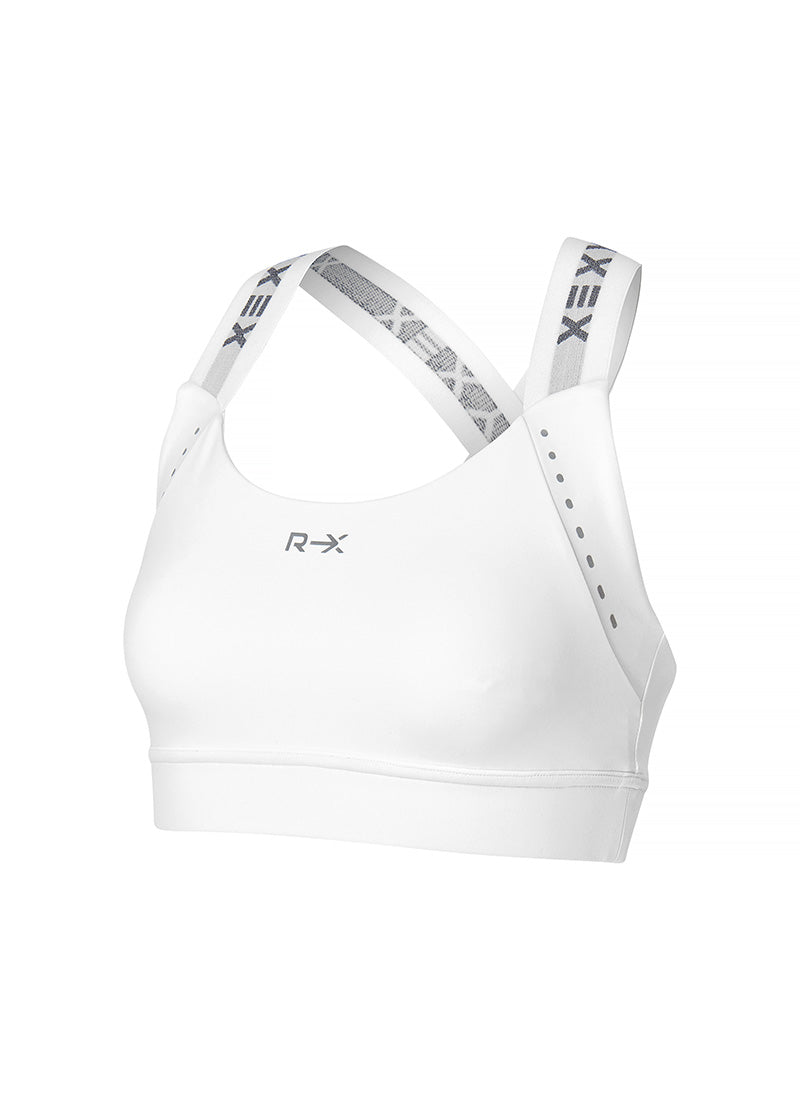 RX Black Label 360N Reflective Bra Top - High Visibility Sports Bra for Running, Cycling & Workouts - Moisture-Wicking & Breathable Activewear for Women