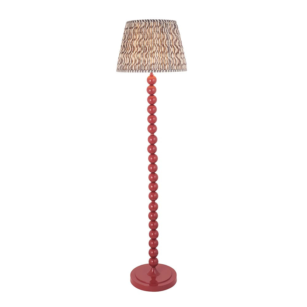 Auralis Ripple Floor Lamp with E27 Socket - Modern LED Standing Light for Living Room, Bedroom & Office - Adjustable Height in Multiple Finishes (Black, White, Bronze) - Perfect for Ambient Lighting & Home Decor