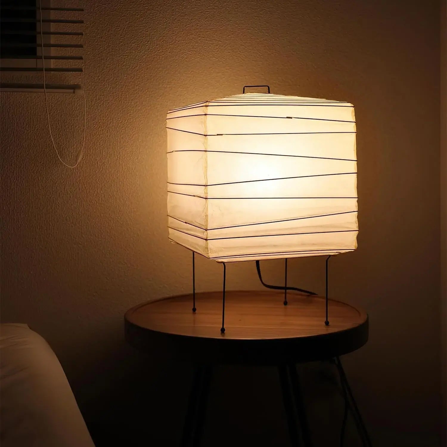 Ayla Cube Table Lamp - Modern LED Night Light for Bedroom, Living Room & Office - Dimmable Touch Control, Warm White Light, Energy Efficient Desk Lamp for Reading & Relaxation