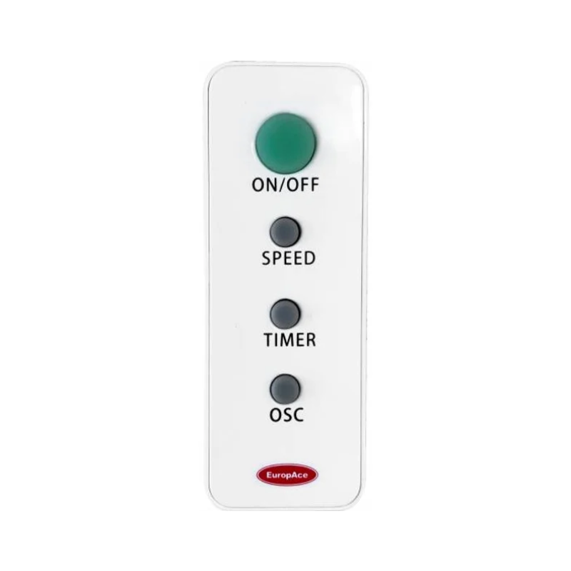 Europace EWF8162U 16 Inch Wall Mount Fan with Remote Control - Quiet Cooling for Bedroom, Living Room & Office