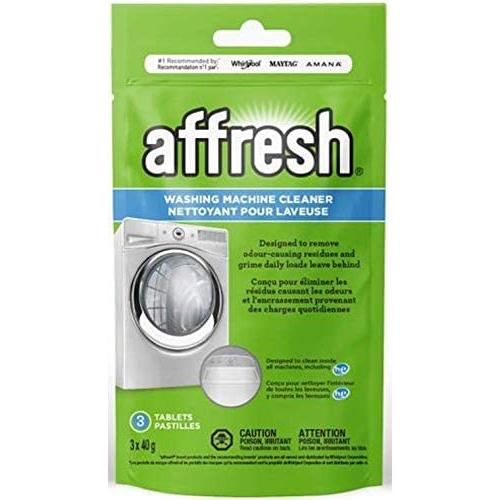 Affresh Washing Machine Cleaner Tablets - 6 Count, Deep Cleans & Deodorizes, Safe for All Machines (W10135699B) - Perfect for Laundry Day & Routine Appliance Maintenance