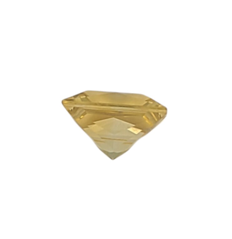 1.36ct Natural Brazilian Citrine Gemstone - 7mm Princess Cut, VVS Clarity, Eye Clean Loose Stone - November Birthstone for Jewelry Making - Wholesale Price for Engagement Rings, Pendants & Earrings