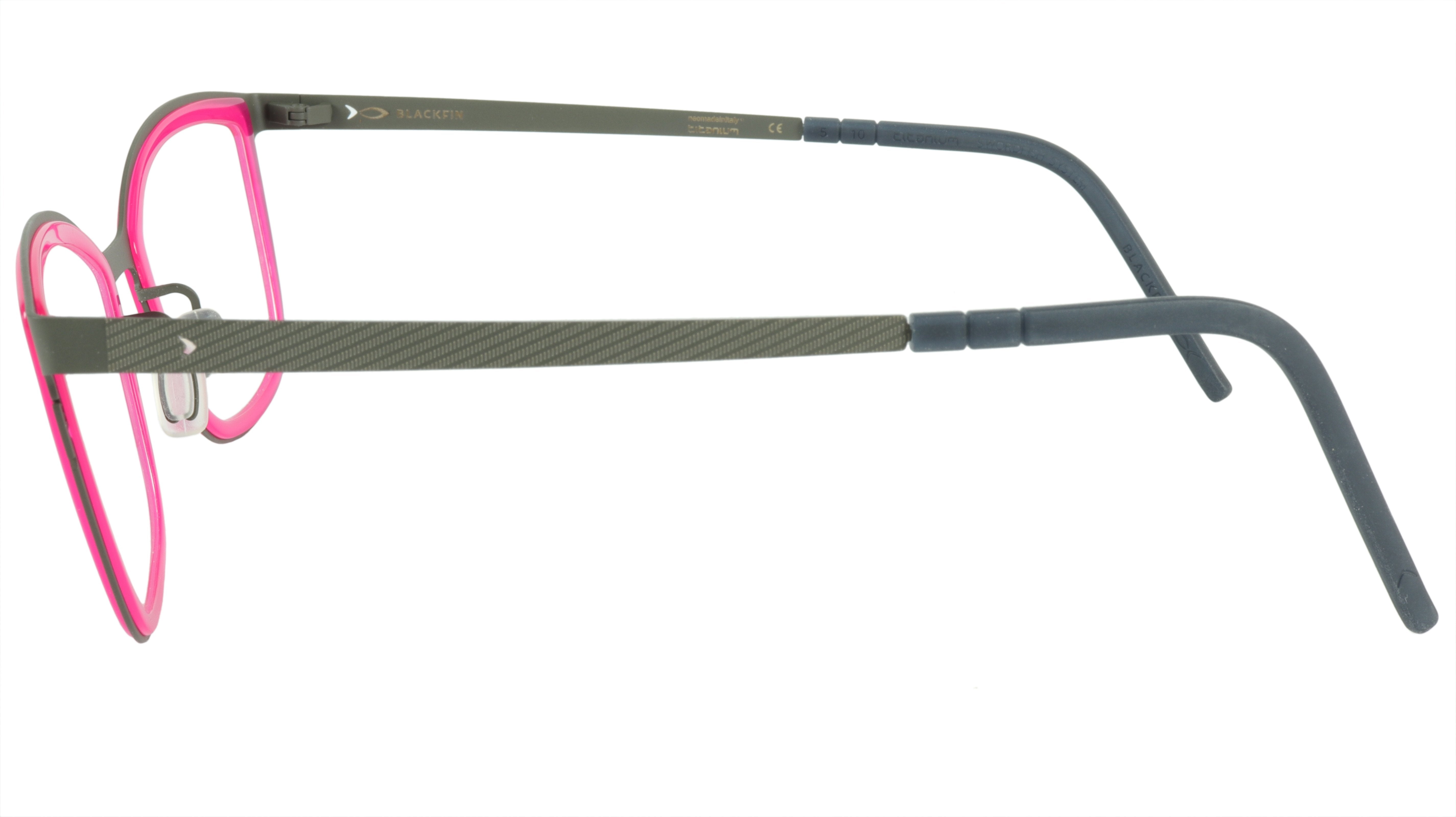 Blackfin Searose BF792 C668 Beta Titanium Bio-Compatible Eyeglasses - Lightweight & Durable Italian-Made Frames for Men & Women - Perfect for Reading, Driving & Everyday Wear