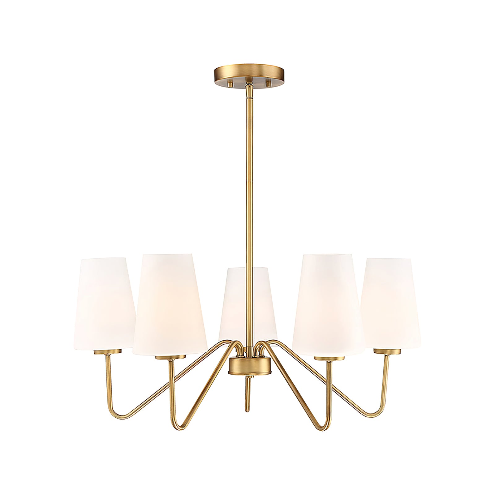 Eldon Chandelier - Elegant Crystal Ceiling Light Fixture for Dining Room, Living Room & Bedroom | Modern Home Decor Lighting