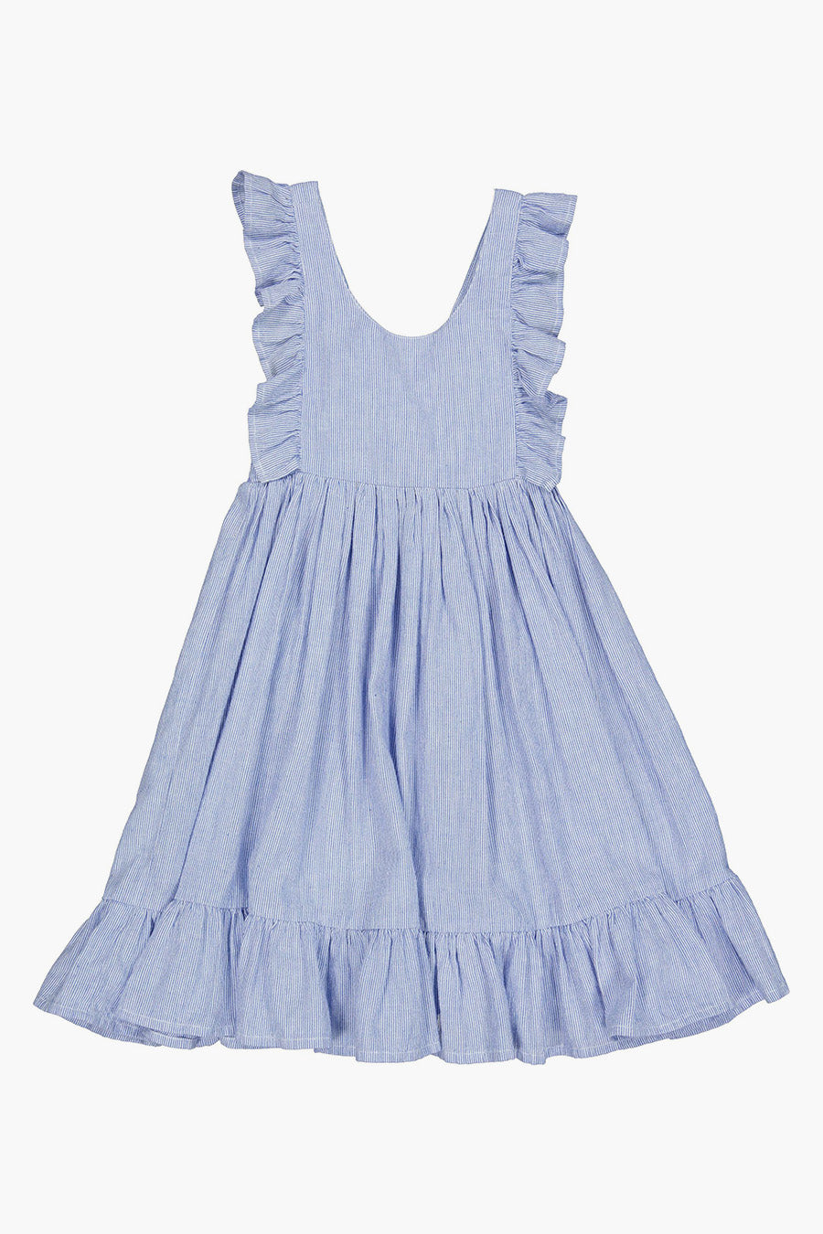 MarMar Copenhagen Danita Frill Dress for Girls - Elegant Floral Print Party & Special Occasion Outfit