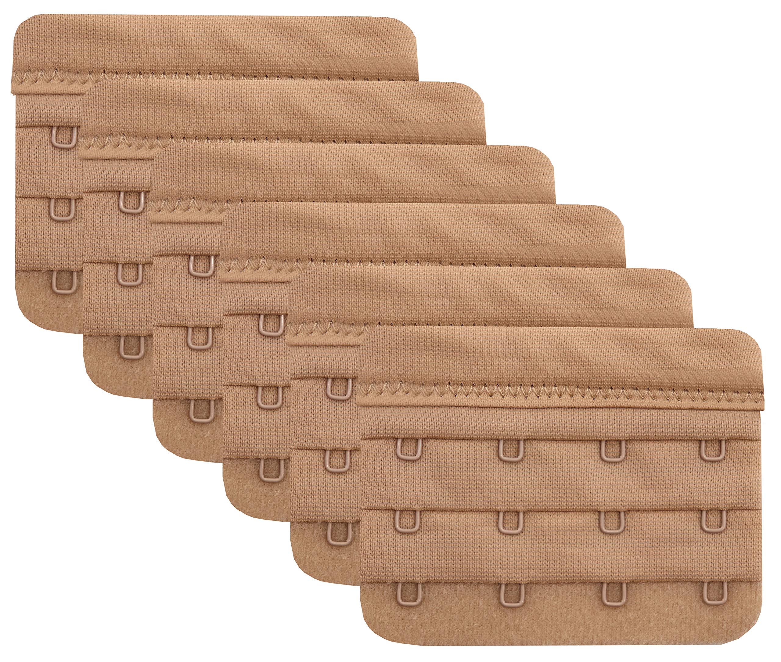 Tamlien Bra Extender - 2 Hook, 3 Hook, 4 Hook & 5 Hook Adjustable Comfortable Bra Back Extender for Women | Perfect for Tight Bras, Maternity, Weight Fluctuation & Post-Surgery Comfort
