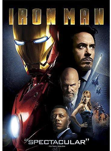 Iron Man (Single-Disc Edition) - Blu-ray & DVD | Action Superhero Movie | Perfect for Marvel Fans & Movie Collectors | Great for Home Entertainment & Gifts