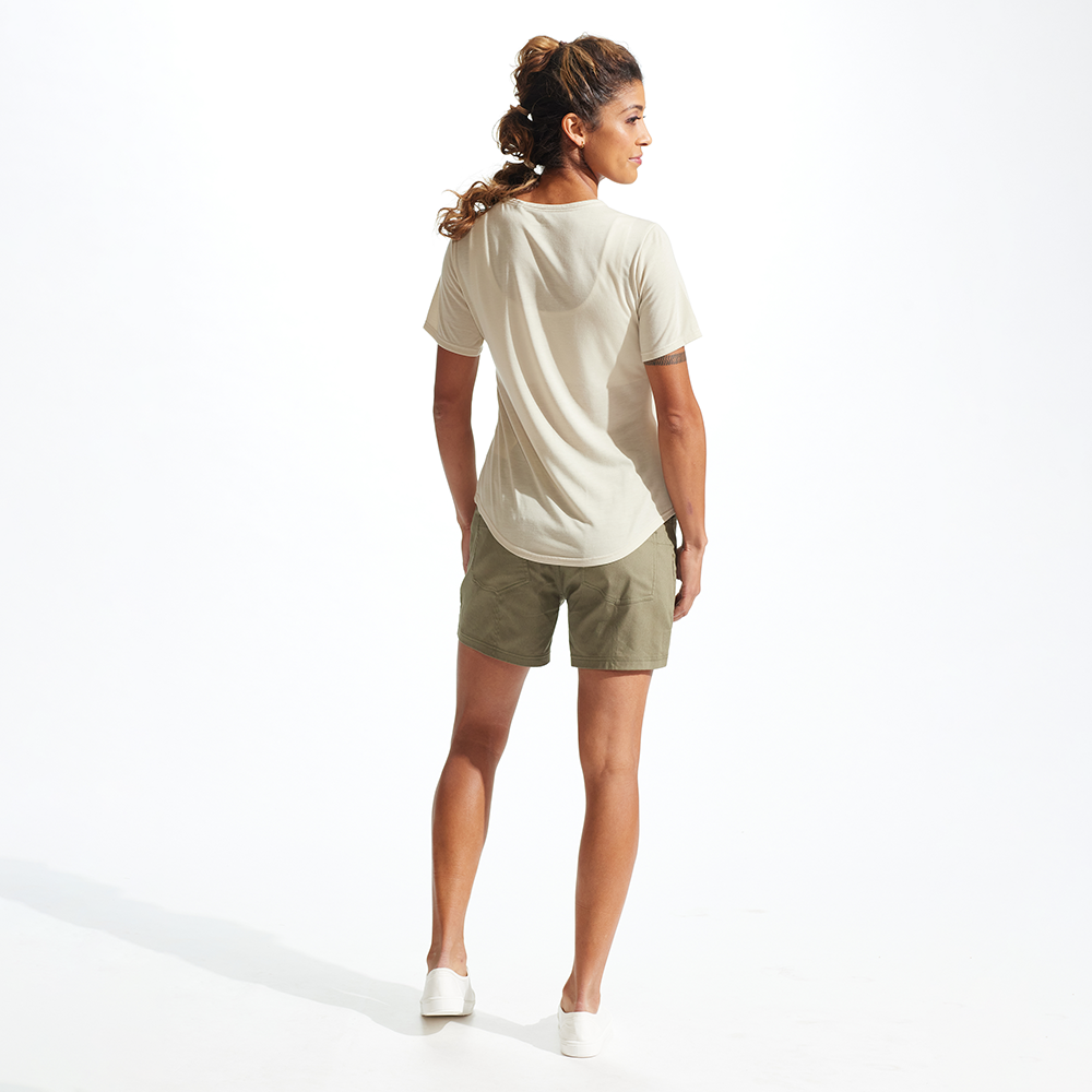 Women's Rove Tech Henley Long Sleeve Shirt - Moisture Wicking & Breathable Activewear for Hiking, Yoga & Outdoor Adventures