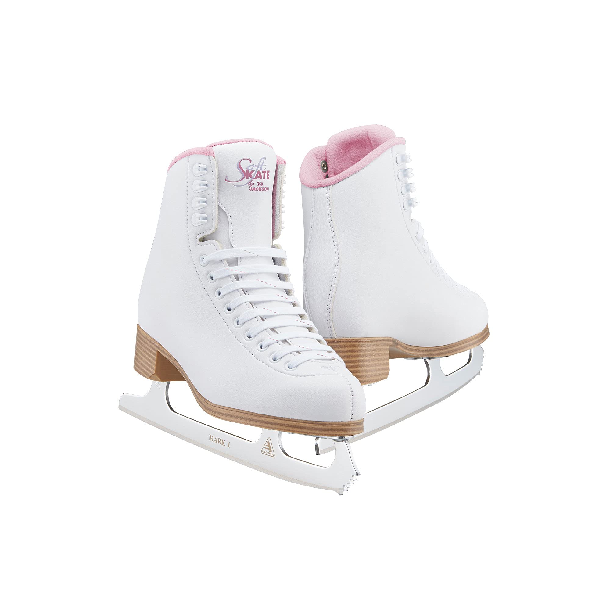 Jackson Classic SoftSkate 380 Women's/Girls Figure Skates - Comfortable Ice Skating Shoes for Beginners & Recreational Use at Rinks & Outdoor Ice