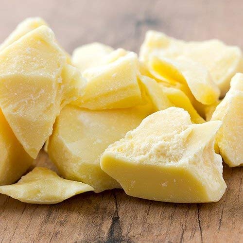 Organic Cocoa Butter for Face, Skin & Body – 200g Pure Natural Moisturizer for Dry Skin, Stretch Marks & Hair Care – Perfect for DIY Beauty Recipes & Massage Therapy