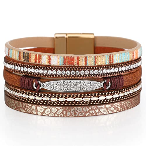 strength bracelets for women(brown)