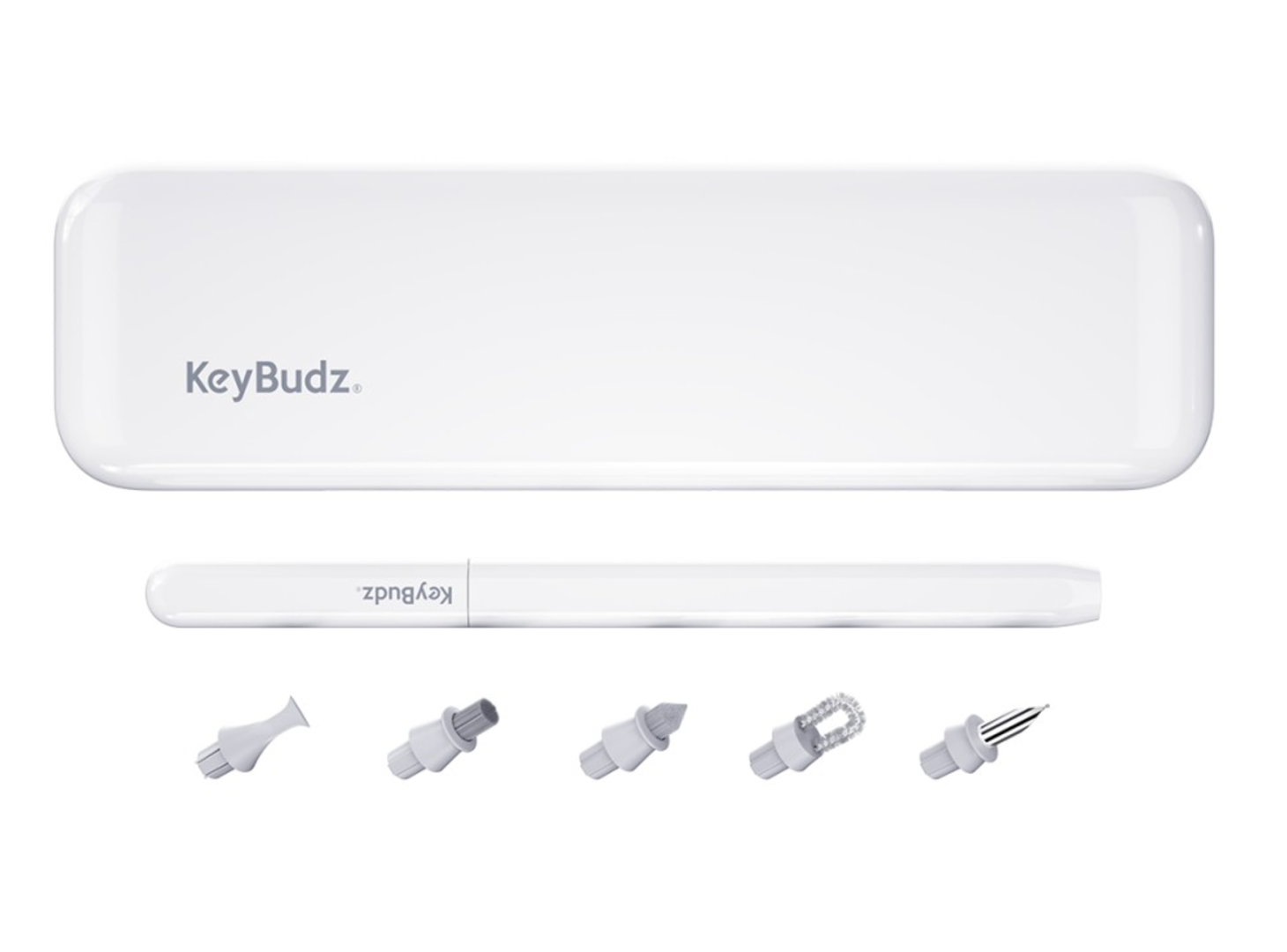 Keybudz Aircare 2.0 Cleaning Kit for AirPods, Headphones & Earbuds | Complete Maintenance Set with Brush & Tools | Perfect for Daily Cleaning & Maintenance of Wireless Earbuds