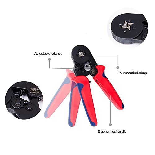 Professional Wire Crimping Tool Kit - 1200PCS Terminals Connectors & Heavy Duty Crimper Pliers for Electrical Wiring, Automotive, DIY Projects - Perfect for Home, Workshop, and Professional Use