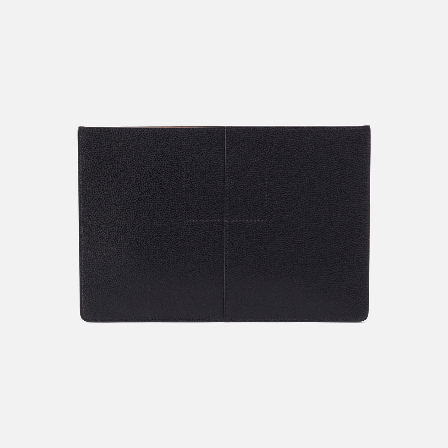 Premium Micro Pebbled Leather Laptop Sleeve for MacBook & Windows Laptops - Slim Protective Case with Soft Interior (Black) - Perfect for Work, Travel & School