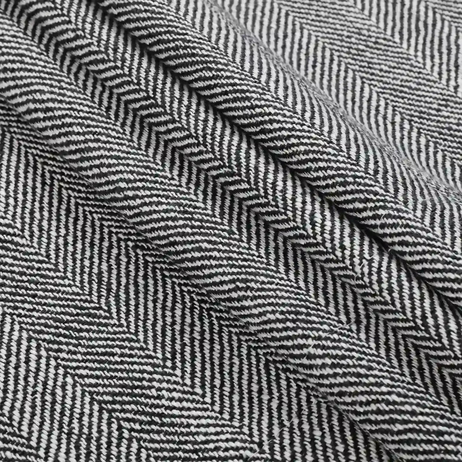 Reid Herringbone Curated Pleated Window Drapes - Elegant Blackout Curtains for Living Room & Bedroom