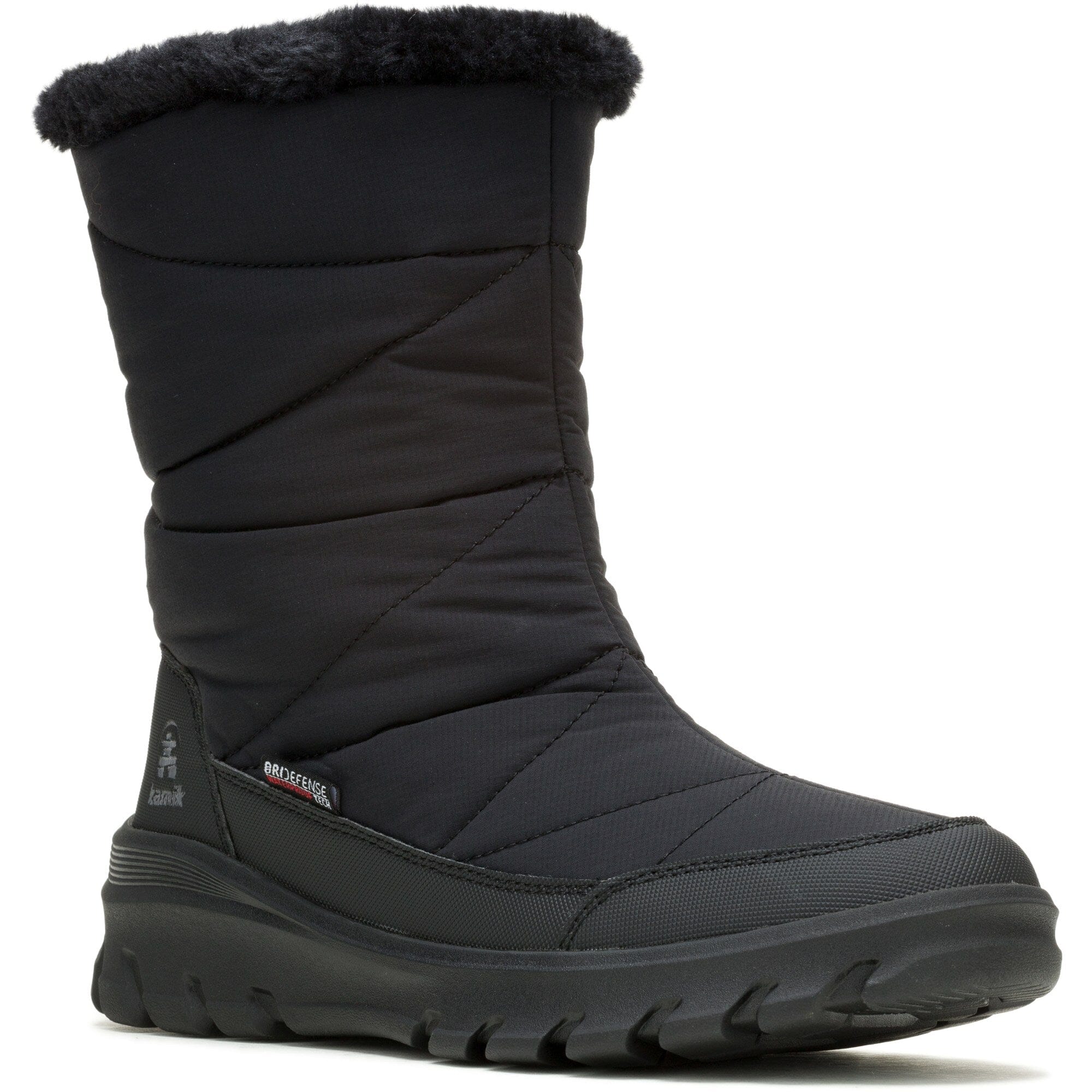 KAMIK SNOWDON ZIP BOOT WOMEN'S - Waterproof Winter Snow Boots for Hiking & Outdoor Activities | Warm Insulated Ankle Boots for Cold Weather